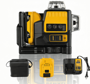 Профессиональный 3D-лазерный нивелир DW089LG с функцией отслеживания поверхности, высокая точность ±1 мм/7 м, видимый диапазон 20-35 м - Product Image 1