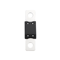 Bloque de fusibles tipo tapa ANL automotriz de cobre 12V, portafusibles Mega plateado para coche, probador de fusibles Komatsu, bloque de corte 15kV 100 amperios tipo escalera