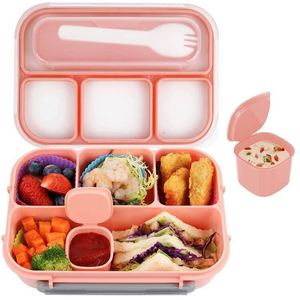 Bento Box, Leak-proof and with Compartments, Suitable As a <b>Lunch</b> Box for Work, Office and School, Ideal As a <b>Lunch</b> Box or <b>Lunch</b> - Product Image 4
