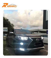 Kit carrosserie pour Hilux Revo 15-20 Rocco 18-20 Mise à niveau vers le pare-chocs avant LEXUS LX pour Revo Rocco Mise à niveau vers le kit carrosserie LX Face avant