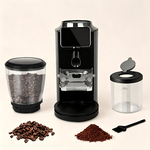PANCERKA Molinillo <span class=keywords><strong>de</strong></span> Café Eléctrico Inteligente Pequeño Automático con Muelas Cónicas para Espresso Italiano 110V/220V <span class=keywords><strong>Comprar</strong></span> para el Hogar - Product Image 4