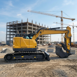 Excavatrice sur chenilles hydraulique XE155UCR de 16,8 tonnes, 0,6 m³, 90 kW de puissance, équipement de construction robuste - Product Image 1