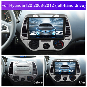 Podofo 9 ''Android autoradio sans fil Carplay Android Auto GPS RDS WIFI HIFI pour <span class=keywords><strong>Hyundai</strong></span> L20 2008-2012 vente en gros livraison directe - Product Image 4