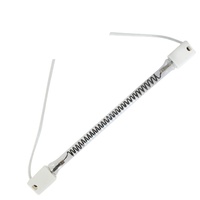 Nouveauté, vente en gros, ampoule infrarouge en fibre de carbone transparente, lampe chauffante pour poulet, alimentée par énergie solaire