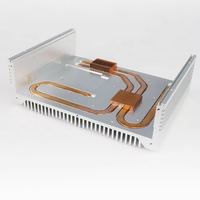 Plaque de refroidissement liquide en cuivre sur mesure, bloc de refroidissement par eau