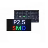 Module d'affichage à LED polychrome d'intérieur P2.5 HUB75 160mm * 80mm 64x32 pixels, module d'intérieur de matrice de panneau de SMD RVB P2.5 LED