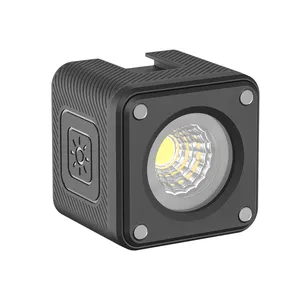 Ulanzi-Luz LED de relleno para buceo, Mini lámpara de vídeo impermeable IP68, 5500K, 4 niveles de brillo, montaje de zapata fría, Lite L2 COB