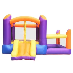 2024 Jumping Water Bounce House For Kids Inflatable Bouncer Slide Bouncy Castle with Slide