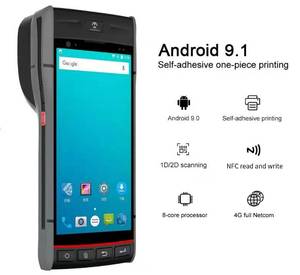 Máy Quét Mã Vạch 2D Android 1D Thiết Bị Đầu Cuối PDA 4G Wifi BT Thiết Bị Đầu Cuối Cầm Tay Máy Quét PDA Với Máy In Nhiệt Kho Vận - Product Image 3