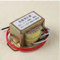 Transformateur de puissance compact monophasé de type EI, sec, avec tension d'entrée/sortie personnalisée 110V 220V 50/60Hz
