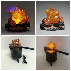 Figura Coleccionable de Anime Dark Souls: Llama del Corazón Calcifer, Modelo Iluminado, Decoración, Mercancía del Juego, Manualidades de Plástico - Product Image 5