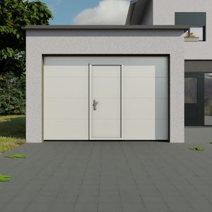Porte de garage Volet roulant porte fenêtre en aluminium coulissante, battants fenêtres pliantes portes pour maisons - Product Image 4