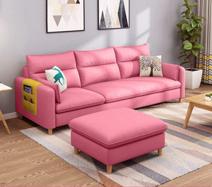 Sofá de Tela para Varias Personas, Apto para Sala de Estar y Dormitorio, Desmontable y Lavable, Sofá Informal - Product Image 3