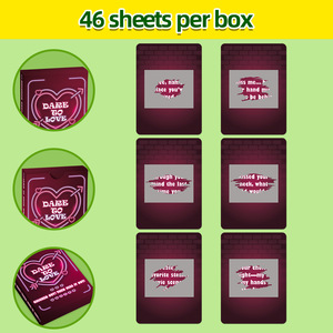 Juego de Cartas Romántico Dare to Love para Parejas, 46 Tarjetas con Puntos para Rascar, Verdades o Retos, Juegos de Mesa para Adultos, Paquete de Regalo para Enamorados - Product Image 5