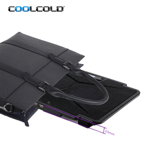 Support de refroidissement pour ordinateur portable ultra portable de 23 mm, ventilateur puissant, refroidisseur pour ordinateur portable de taille universelle - Product Image 4