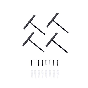 Étagère <span class=keywords><strong>murale</strong></span> flottante en acier inoxydable, support <span class=keywords><strong>d</strong></span>'<span class=keywords><strong>angle</strong></span> métallique, étagère <span class=keywords><strong>murale</strong></span> de haute qualité pour chambre à coucher, <span class=keywords><strong>cuisine</strong></span>, salon, salle de bain - Product Image 6