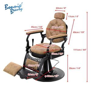 Sillón de Peluquería Antiguo de Aluminio para Niños, Económico, de Venta en China/Guatemala, Capacidad de 250 kg, Reclinación Completa de 45° - Product Image 3