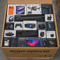 Boîte mystère avec Smart TV, boîte TV haut de gamme, console de jeu, bague connectée, chargeur sans fil, tablette pour boutique de cadeaux