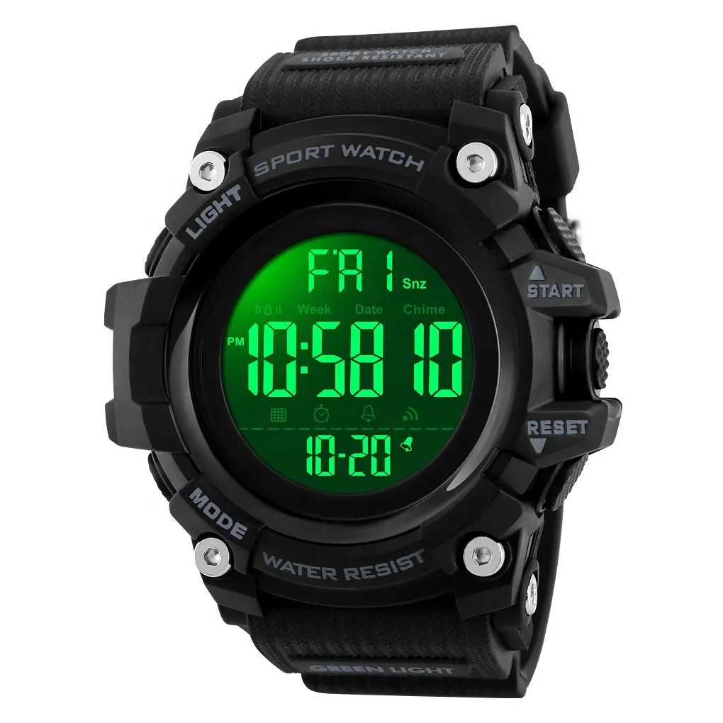 skmei 1384 fashion waterproof digital wholesale watches oem manufacturer 5 atm waterproof sport watch for men