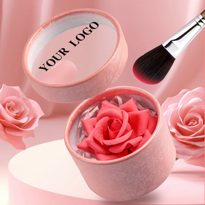 3D Private Label 6 Farben Rosa Rouge Vegan Individuelles Logo Langanhaltend Wasserfest Hochpigmentiertes Make-up Rosen-Highlighter Rouge - Product Image 3