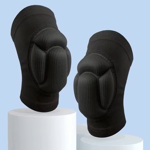 Genouillère de protection en polyester haute élasticité pour le sport, anti-collision, avec éponge anti-pression - Product Image 4