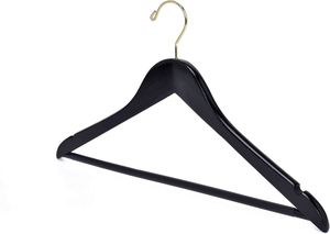 Experienced Factory Supply Children's Clothes Glossy Solid Wood <b>Hangers</b> - Product Image 4