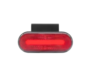 Rood Led Zijmarkeringslicht 12V 24V Emc Ece Speling Lamp Einde Omtrek Markeringslicht Voor Rv Bus Bestelwagen Trailer Truck