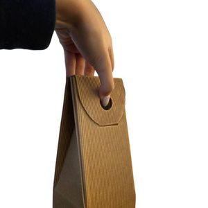 Confezione Regalo per Bottiglia di Vino, Scatola in Cartone per Singola Bottiglia, per Conservazione ed Esposizione - Product Image 3