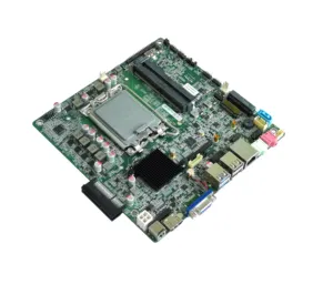 ELSKY-Placa base QM6100 de 16 núcleos para juegos, procesador i9 13900, chipset H610, DDR4, 3200MHZ, red Intel, x86, X9