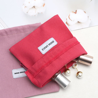 Pochette et sachet en coton personnalisés avec cordon de serrage, sac d'emballage cadeau réutilisable pour bougies d'aromathérapie et pot-pourri