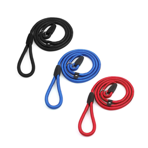 Correas de perro de cuerda de nailon multicolores ligeras de plomo de entrenamiento duradero de varios tamaños para perros pequeños y medianos - Product Image 3