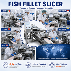 Trancheuse de Filet de Poisson Sushi SUS304 Tranches Uniformes pour <span class=keywords><strong>Saumon</strong></span> Thon Cabillaud Tilapia Pangasius Cuisine Centrale - Product Image 2