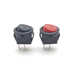 สวิตช์โยกไฟฟ้าแบบกลม 2 ตำแหน่ง เปิด-ปิด รุ่น DIA16mm สีดำ - Product Image 6