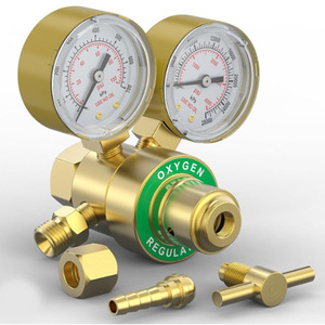 Débitmètres en laiton CGA-540 et CGA-200, régulateurs d'oxygène et d'acétylène pour le soudage et la découpe au propane et au CO2, réduction de pression - Product Image 4