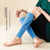 Manchons de compression professionnels MIX pour le basketball, unisexes, à pression dégradée, pour la course, le fitness, la corde à sauter, le cyclisme (longs)
