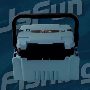 Flying Luya Canvas Waterproof Fishing Backpack with Fishing <b>Rod</b> <b>Holder</b> Three-Layer Reinforced 10L Capacity - Product Image 3