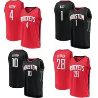 NBA_ Basketball Jerseys 75th Custom Mens Womens Houston''Rockets