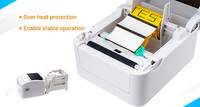 Impresora térmica de etiquetas de envío, máquina de impresión de etiquetas de envío, USB WIFI, BT,