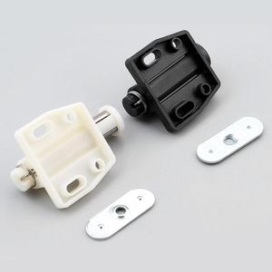 Black Concealed <b>Door</b> <b>Catch</b> Self Closing Mechanism Strong <b>Magnetic</b> Cabinet <b>Door</b> Push Latch - Product Image 3