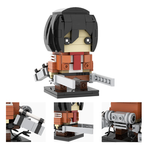 MOC7070-7073 L'attacco dei Giganti Anime Gigante Attaccante <span class=keywords><strong>Armin</strong></span> Eren Lilwell Ackerman Blocchi da Costruzione Educativi Giocattoli d'Azione Regalo per Bambini - Product Image 4
