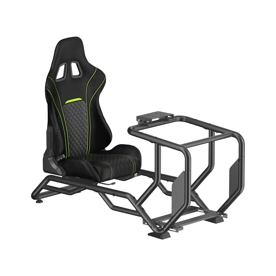 LRS14-BS04 Wider Adjustable Range Steel Racing Cockpit Sim Racing ...