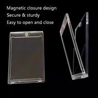 Vente en gros : Boîtier de rangement et de présentation transparent magnétique One Touch 35PT avec protection UV pour cartes magnétiques et boîtes mystères PTCG