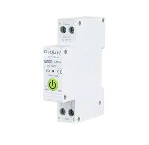 Sixwgh công nghiệp 1p Thông minh ngắt tự động rethua năng lượng mét rộng 80-300V Phạm vi điện áp tuya Wifi điều khiển bằng giọng nói 63A MCB không khí - Product Image 2