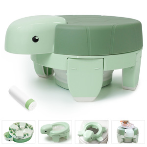 Siège de toilette pour bébé motif dessin animé, siège de propreté sûr pour filles et garçons, coussin de toilette pour l'apprentissage de la propreté, idéal pour les voyages en extérieur - Product Image 5
