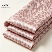 Fournisseur direct d'usine, logo personnalisé OEM imprimé, tissu satiné 100% polyester, toucher soyeux pour vêtements