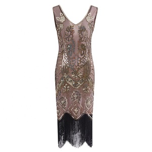 En iyi dans Vintage 1920s sineklik Latin parti elbise festivali kostüm - Product Image 3