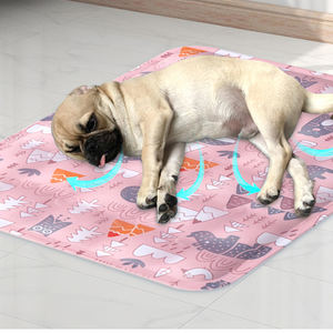 Удобная моющаяся кровать, гелевая охлаждающая Подушка, летний коврик для льда для собак, кошек, самоохлаждающая подушка для домашних животных - Product Image 1