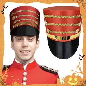 Chapeau de Casse-Noisette pour Jour de Défilé, Costume de Soldat Jouet Adulte, Accessoire de Cosplay pour Fanfare, <span class=keywords><strong>Majorette</strong></span>, Ringmaster, Chapeau Haut-de-forme - Product Image 1
