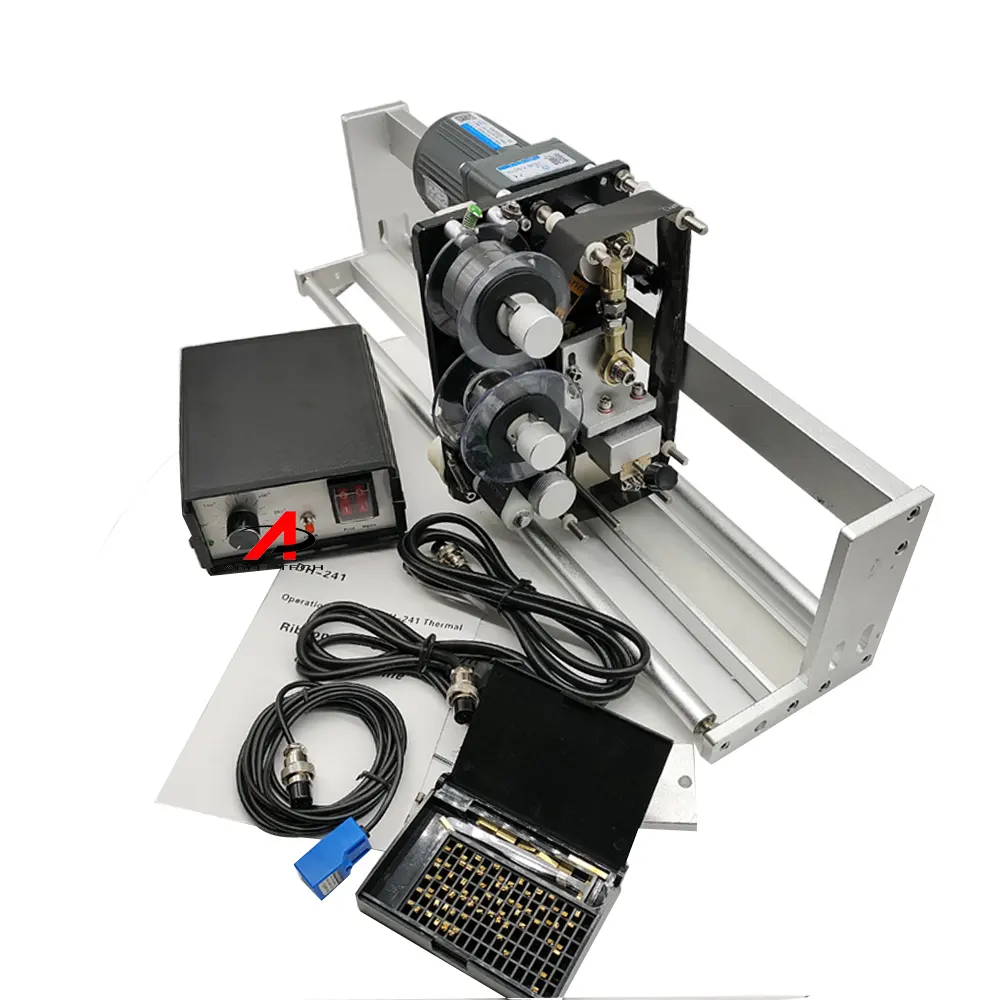 Ленточный принтер для печати 1-4 линий HP241 тип автоматический принтер для печати этикеток