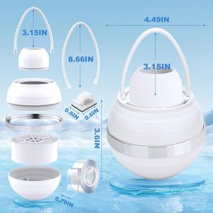 2500 gallons <span class=keywords><strong>de</strong></span> filtration élimine des centaines <span class=keywords><strong>de</strong></span> contaminants pour un filtre à boule <span class=keywords><strong>de</strong></span> <span class=keywords><strong>bain</strong></span> plus doux-Filtre à eau pour baignoire en 8 étapes - Product Image 6